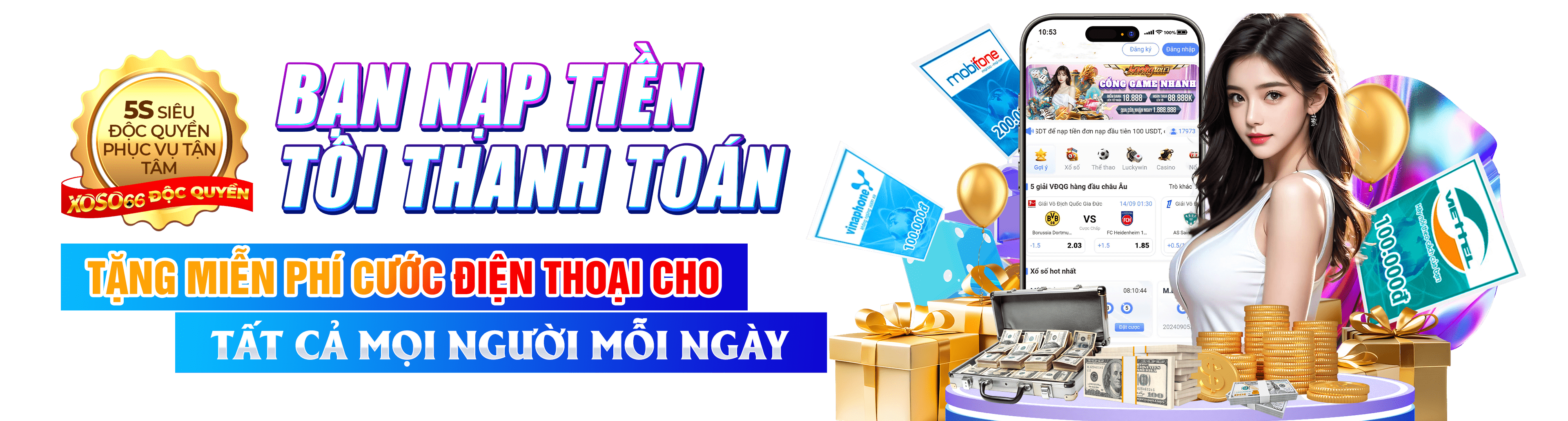 Hình ảnh quảng cáo của s66 hiển thị nền tảng và các lợi ích
